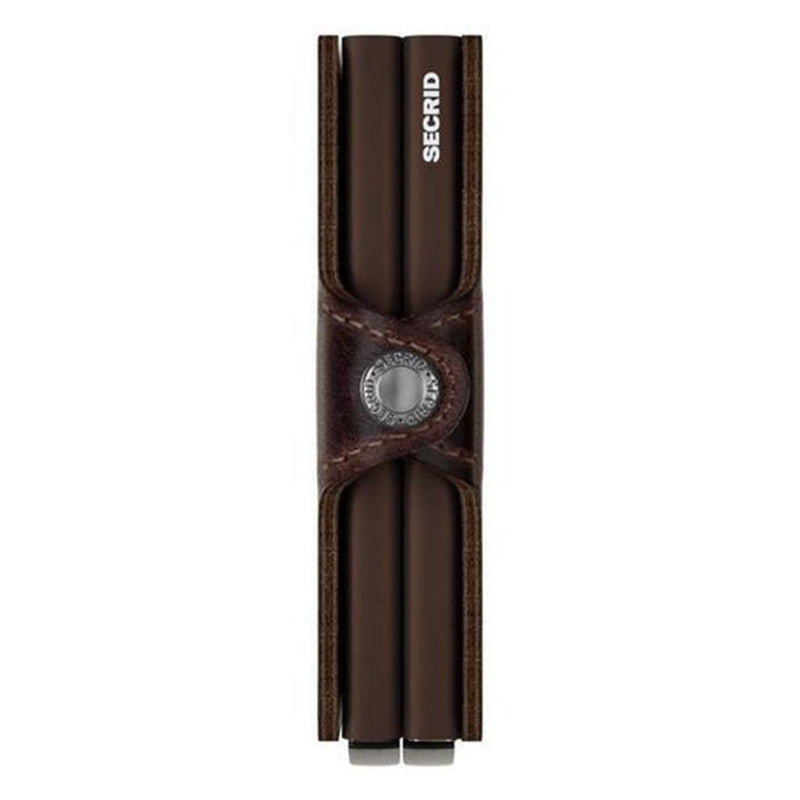 Secrid Twinwallet - Vintage Chocolate Leather - Love Luggage