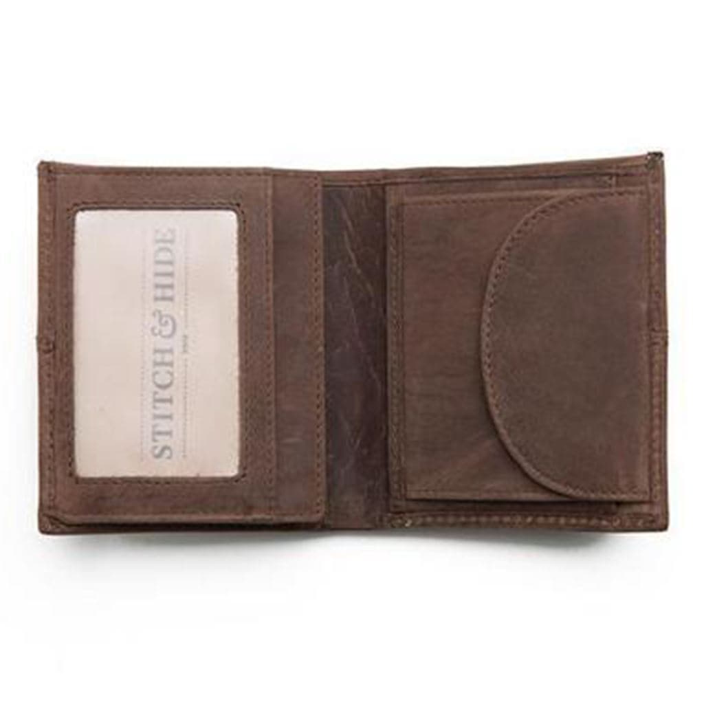 Stitch & Hide Bernard Wallet - Brown - Love Luggage