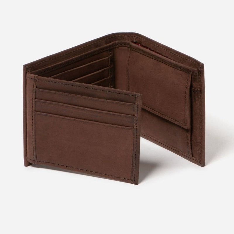 Stitch & Hide Casper Wallet - Brown - Love Luggage