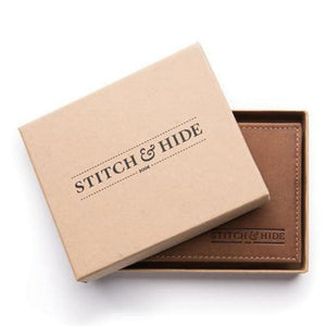 Stitch & Hide Casper Wallet - Cafe - Love Luggage