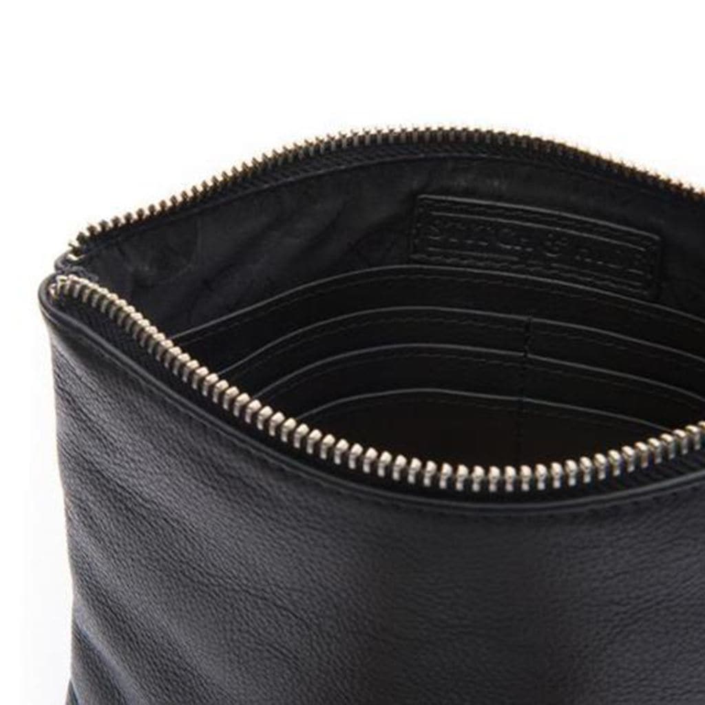Stitch & Hide Cassie Clutch - Black - Love Luggage