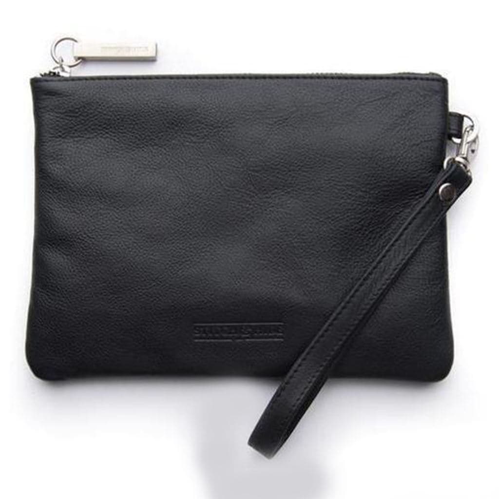 Stitch & Hide Cassie Clutch - Black - Love Luggage