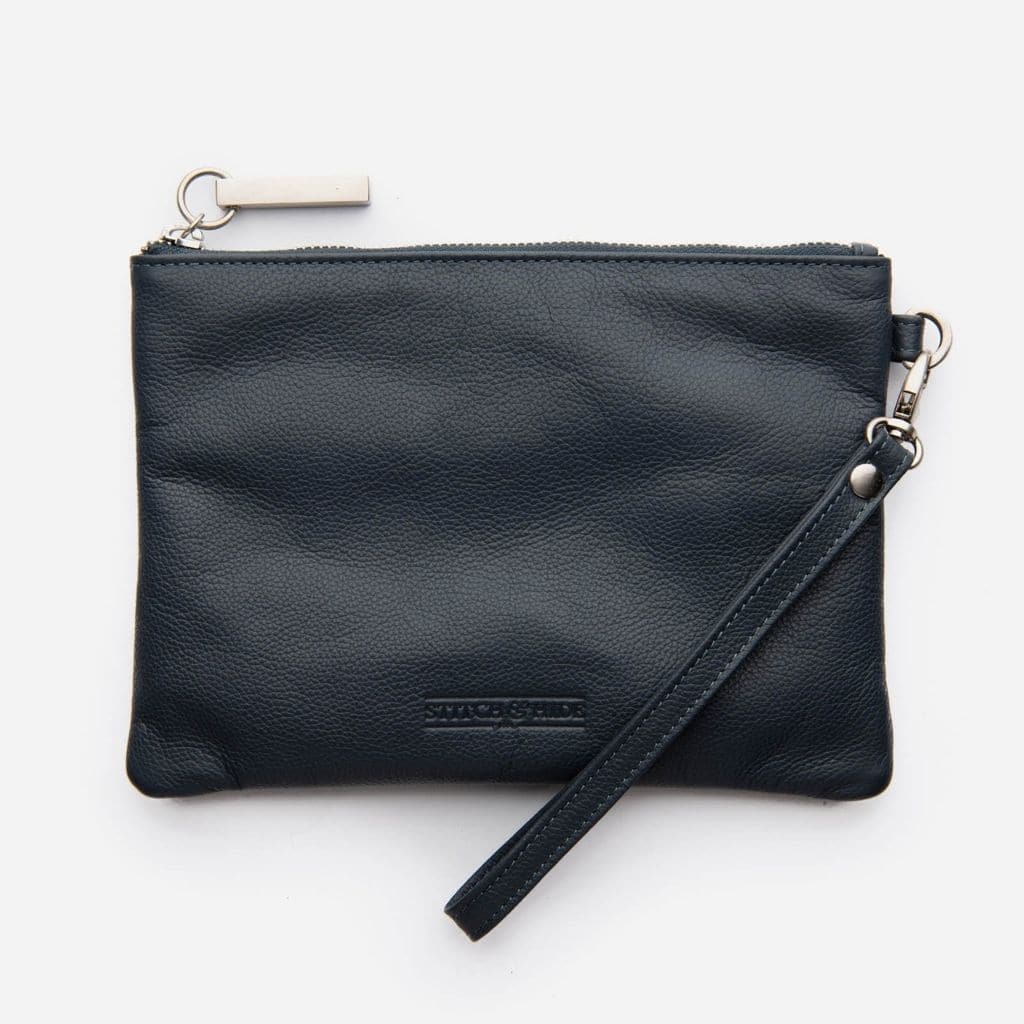 Stitch & Hide Cassie Clutch - Deep Sea - Love Luggage