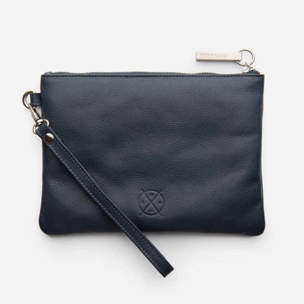 Stitch & Hide Cassie Clutch - Deep Sea - Love Luggage