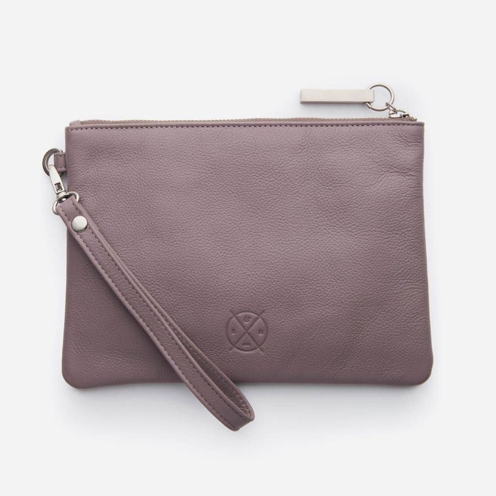 Stitch & Hide Cassie Clutch - Lilac - Love Luggage