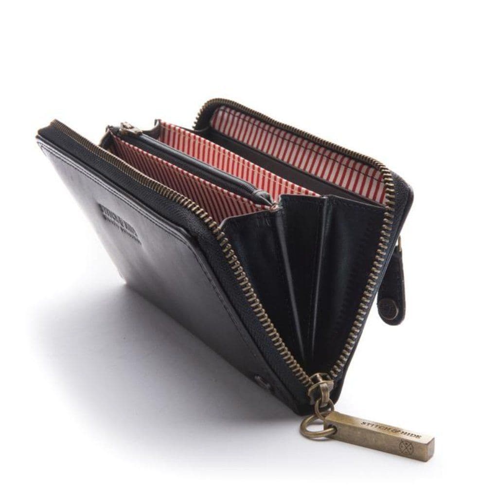 Stitch & Hide Christina Classic Collection Wallet - Espresso - Love Luggage