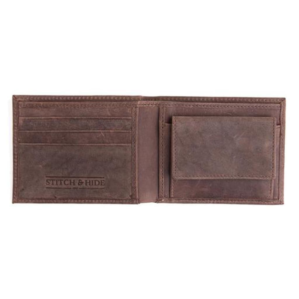 Stitch & Hide George Wallet - Brown - Love Luggage