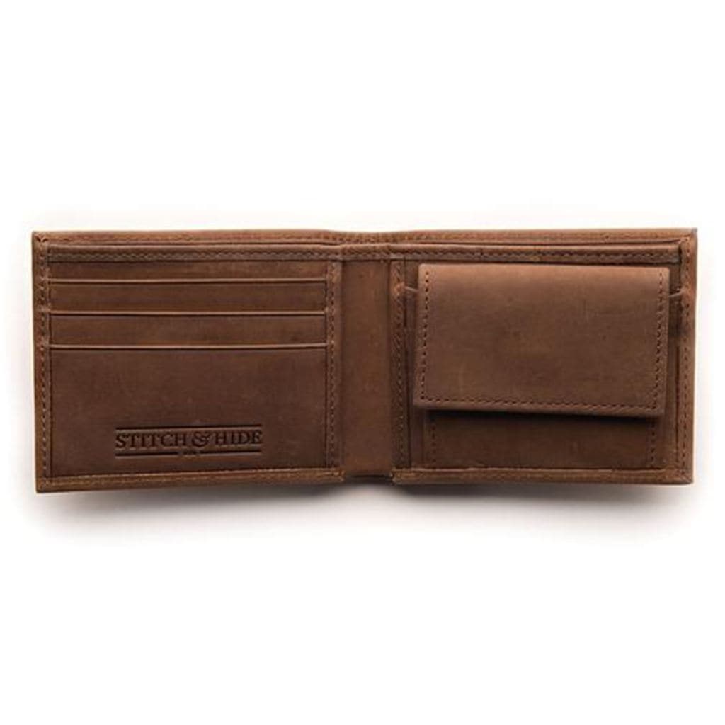 Stitch & Hide George Wallet - Cafe - Love Luggage