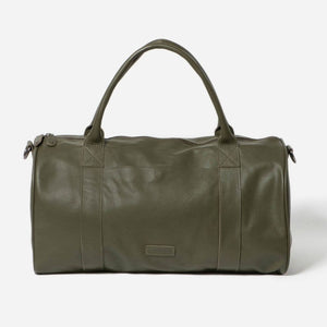 Stitch & Hide Globe Weekender Leather Duffel - Love Luggage