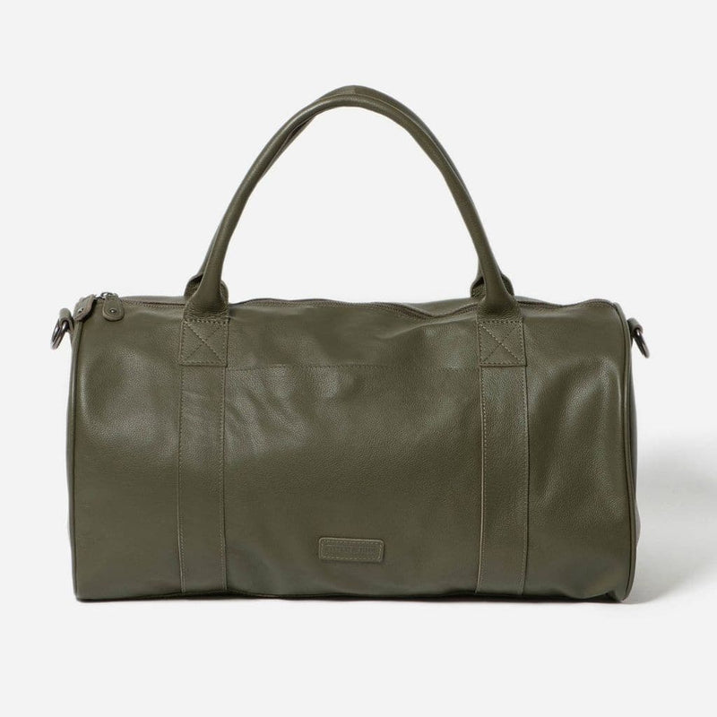 Stitch & Hide Globe Weekender Leather Duffel - Love Luggage