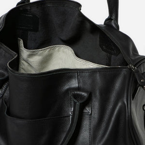 Stitch & Hide Globe Weekender Leather Duffel - Love Luggage