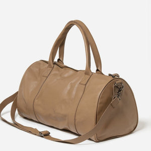 Stitch & Hide Globe Weekender Leather Duffel - Love Luggage