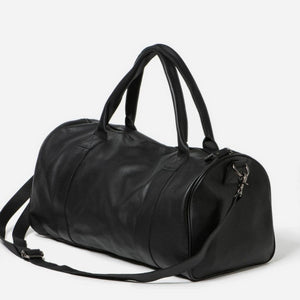 Stitch & Hide Globe Weekender Leather Duffel - Love Luggage