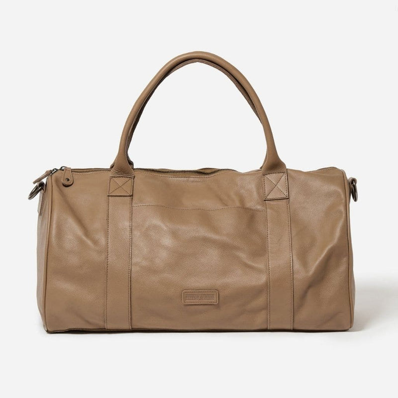 Stitch & Hide Globe Weekender Leather Duffel - Love Luggage