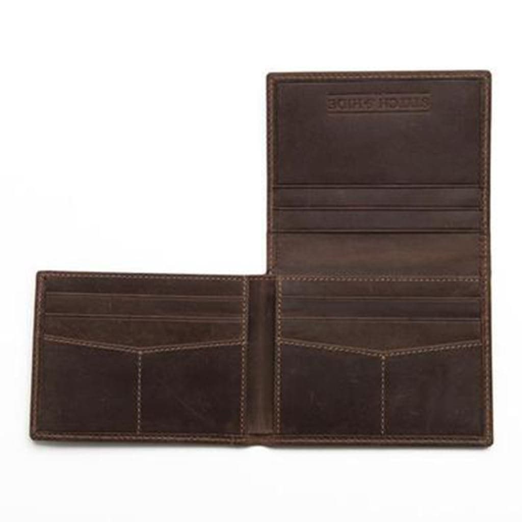 Stitch & Hide Hugo Wallet - Brown - Love Luggage