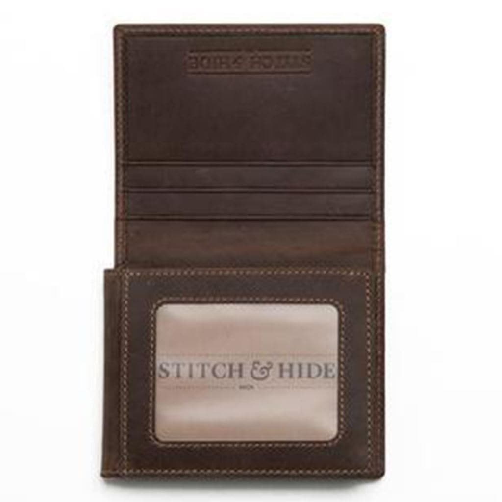Stitch & Hide Hugo Wallet - Brown - Love Luggage