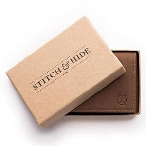 Stitch & Hide Hugo Wallet - Cafe - Love Luggage