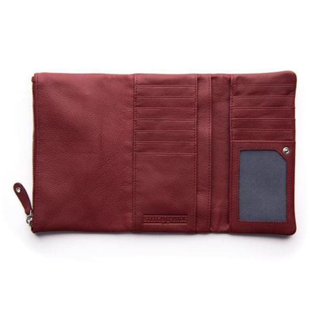Stitch & Hide Paiget Wallet - Cherry - Love Luggage