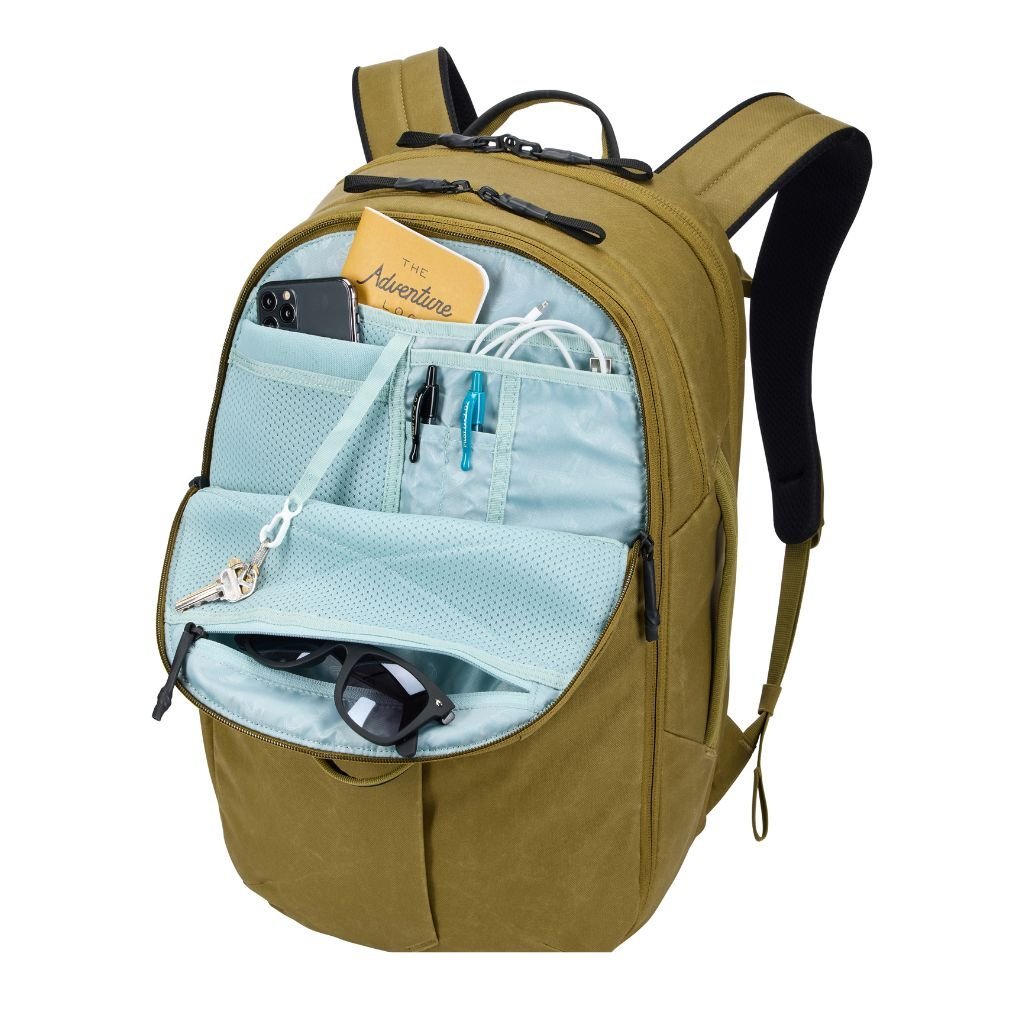 Thule Aion Travel 28L Laptop Backpack - Nutria brown - Love Luggage