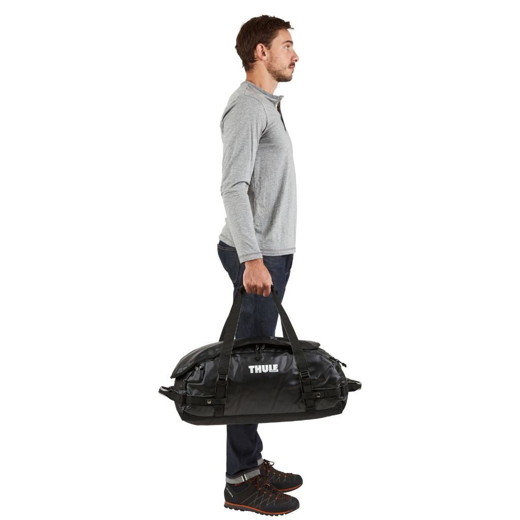 Thule Chasm 40L Duffel Bag - Black - Love Luggage