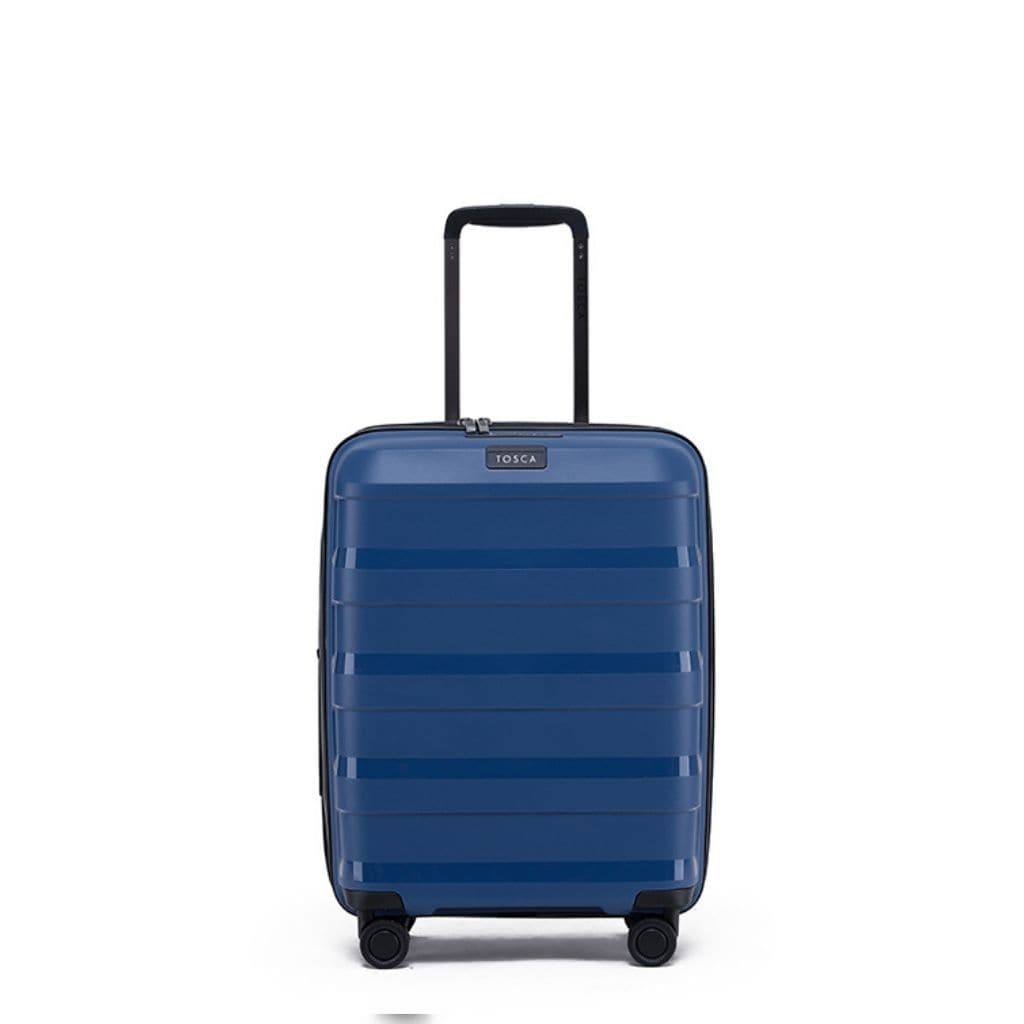 Tosca Comet Carry On 55cm Hardsided Suitcase - Blue - Love Luggage