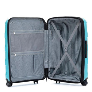 Tosca Comet Carry On 55cm Hardsided Suitcase - Teal - Love Luggage