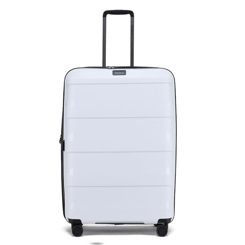 Tosca Comet Large 75cm Hardsided Expander Luggage - White - Love Luggage
