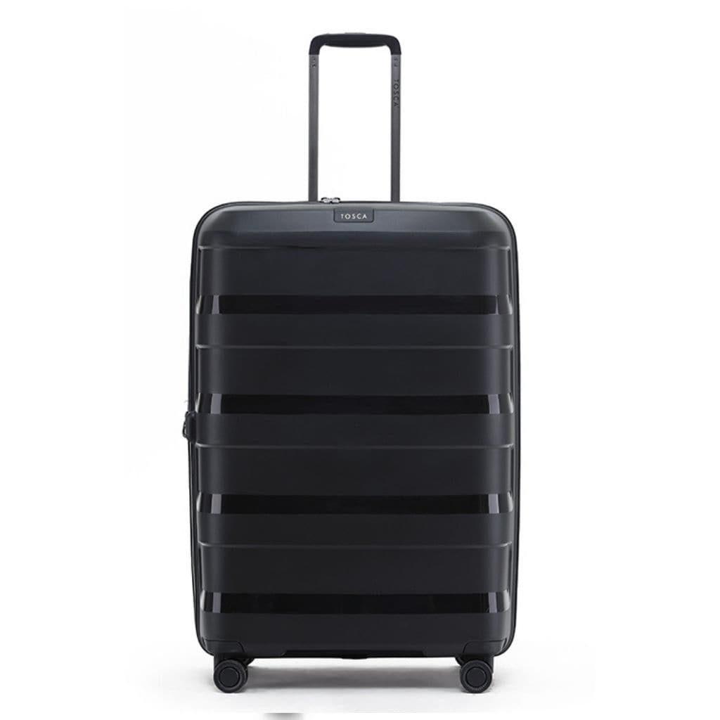 Tosca Comet Large 75cm Hardsided Expander Suitcase - Black - Love Luggage