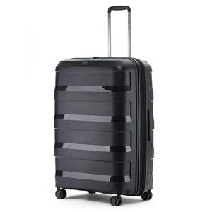 Tosca Comet Large 75cm Hardsided Expander Suitcase - Black - Love Luggage