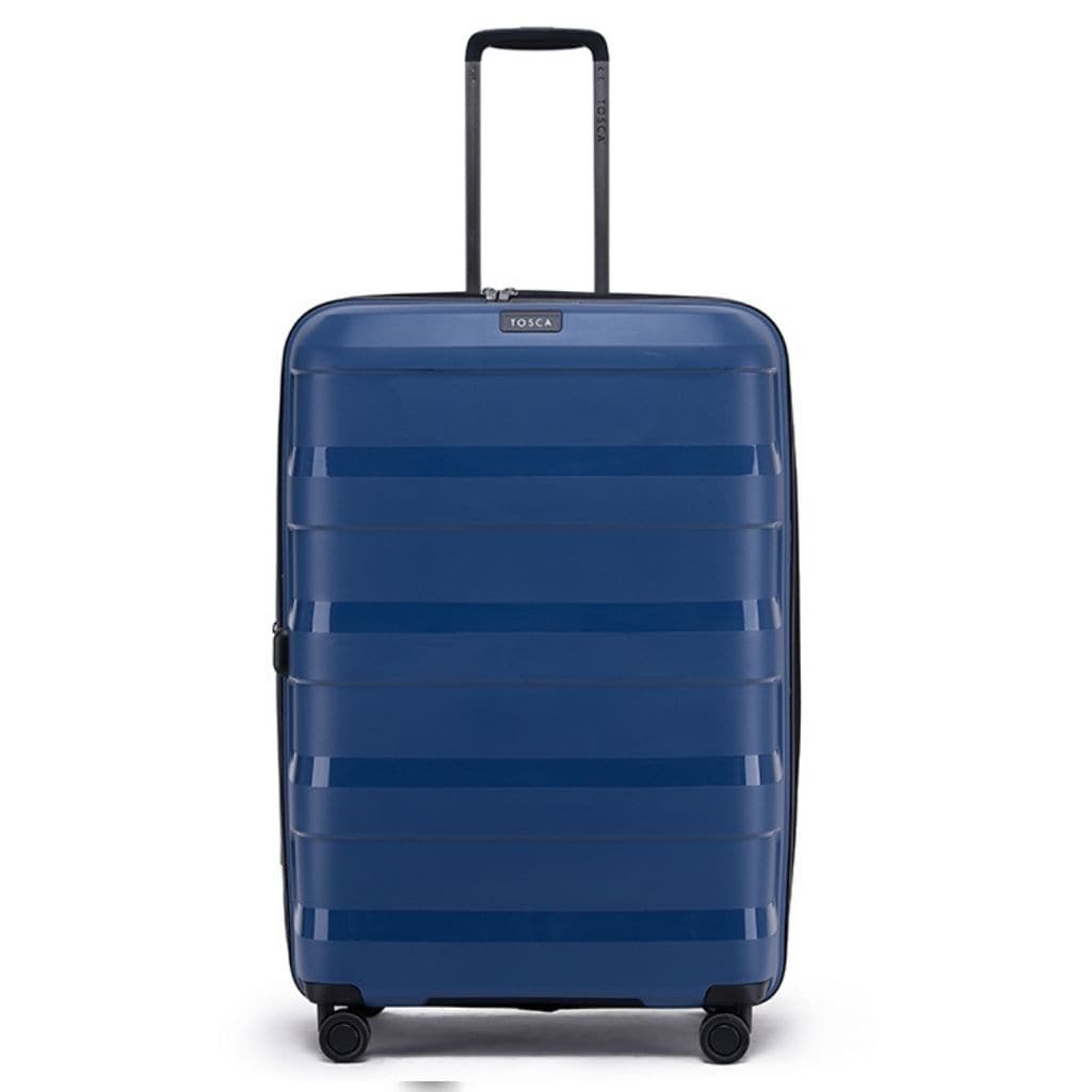 Tosca Comet Large 75cm Hardsided Expander Suitcase - Stormy Blue - Love Luggage