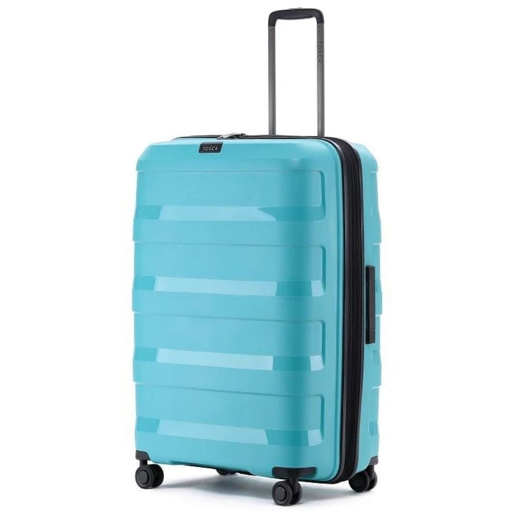 Tosca Comet Large 75cm Hardsided Expander Suitcase - Teal - Love Luggage