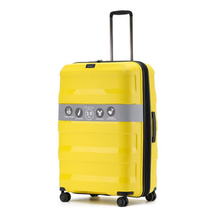 Tosca Comet Large 75cm Hardsided Expander Suitcase - Yellow - Love Luggage