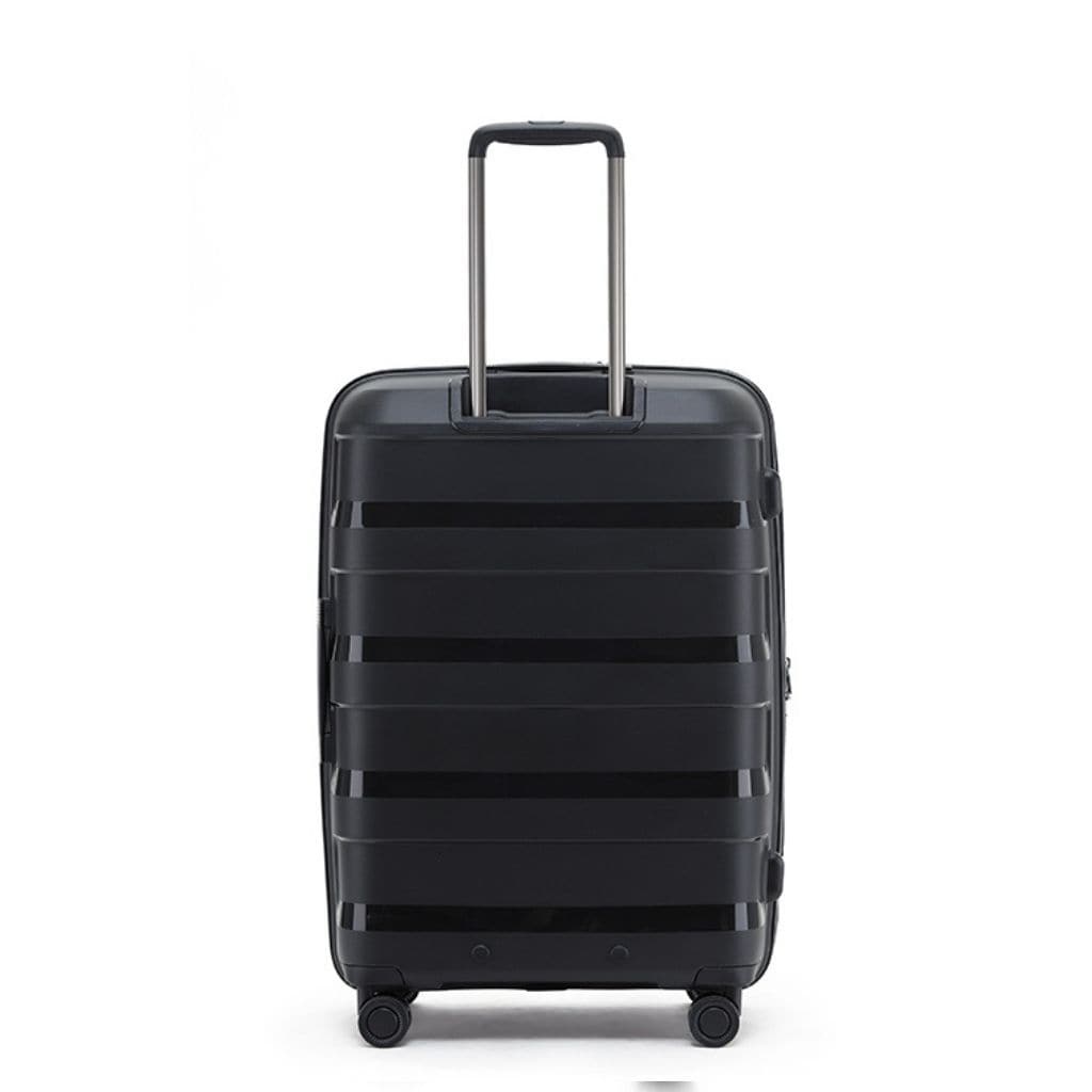 Tosca Comet Medium 65cm Hardsided Expander Suitcase - Black - Love Luggage