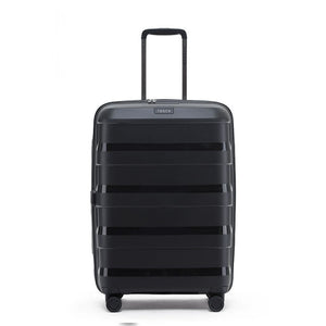 Tosca Comet Medium 65cm Hardsided Expander Suitcase - Black - Love Luggage
