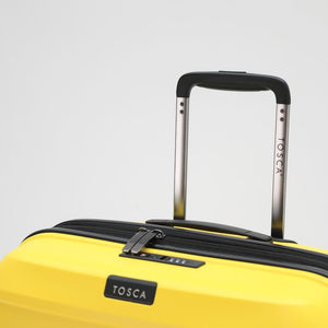 Tosca Comet Medium 65cm Hardsided Expander Suitcase - Yellow - Love Luggage