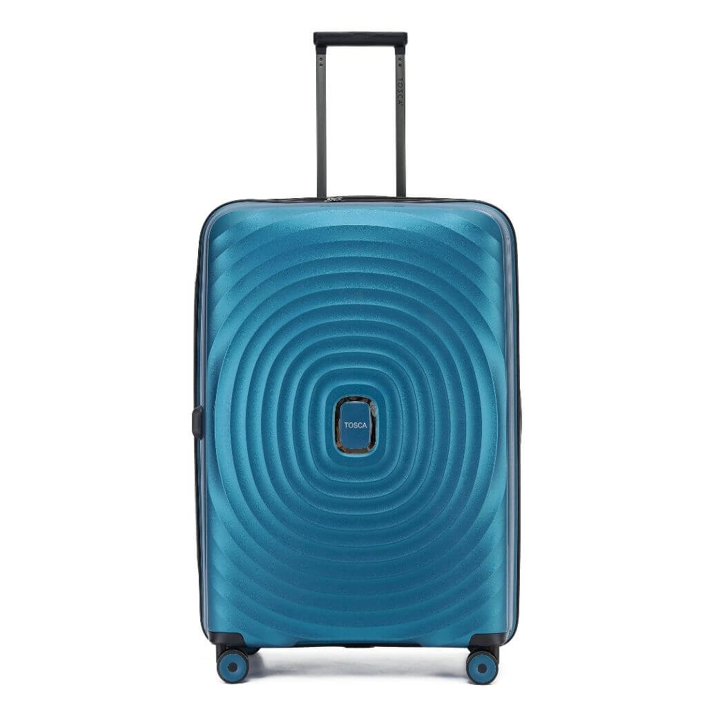 Tosca Eclipse Large 77cm Hardsided 3.7kg Luggage - Blue - Love Luggage