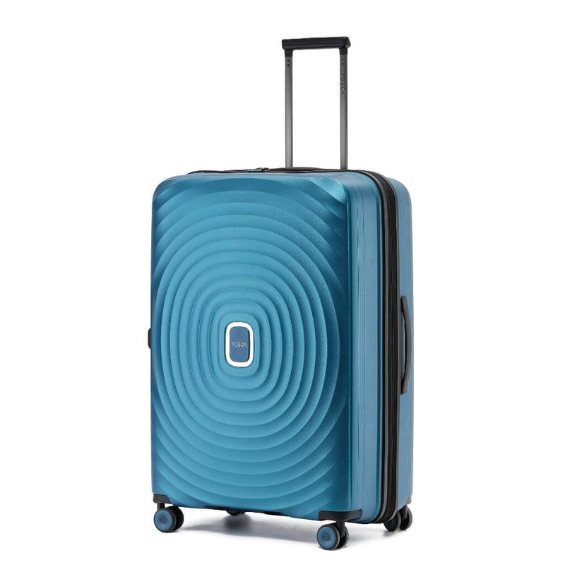 Tosca Eclipse Large 77cm Hardsided 3.7kg Luggage - Blue - Love Luggage