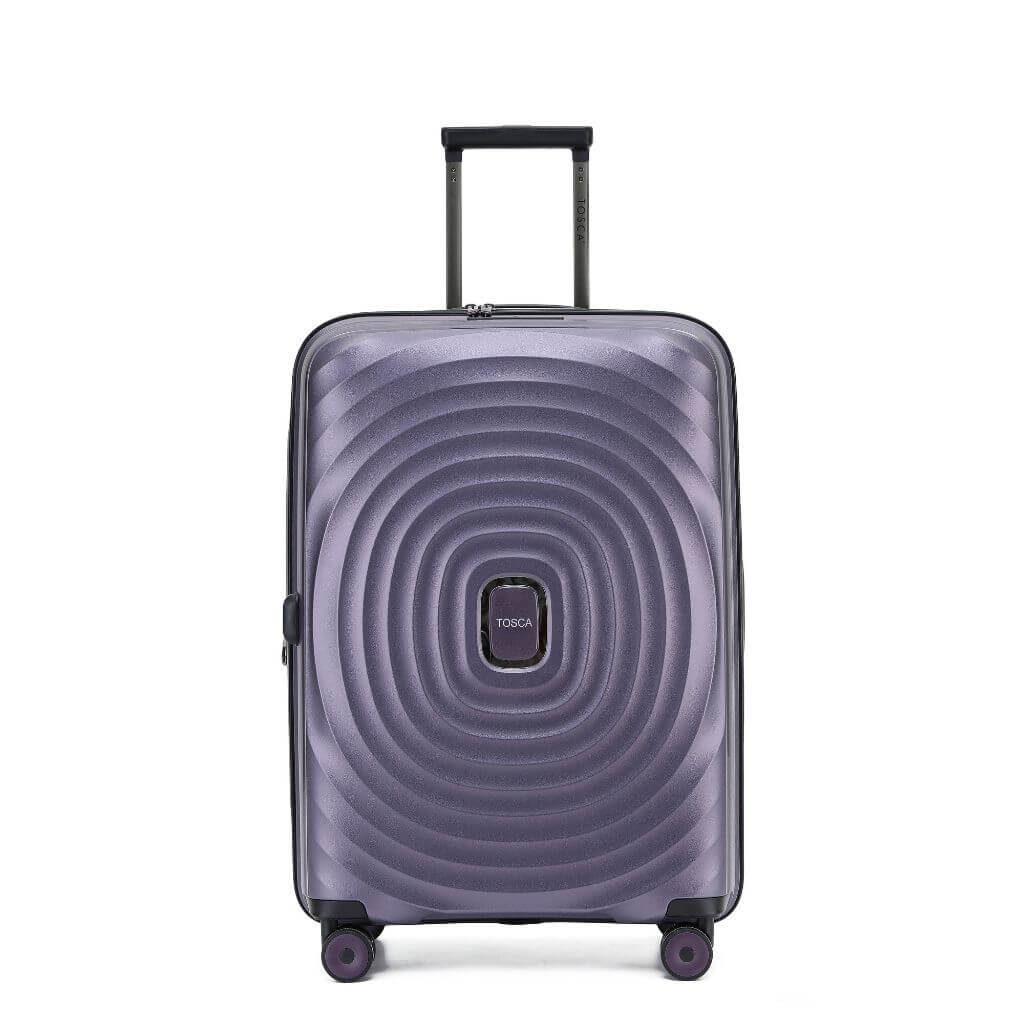 Tosca Eclipse Medium 67cm Hardsided 3.1kg Luggage - Purple - Love Luggage