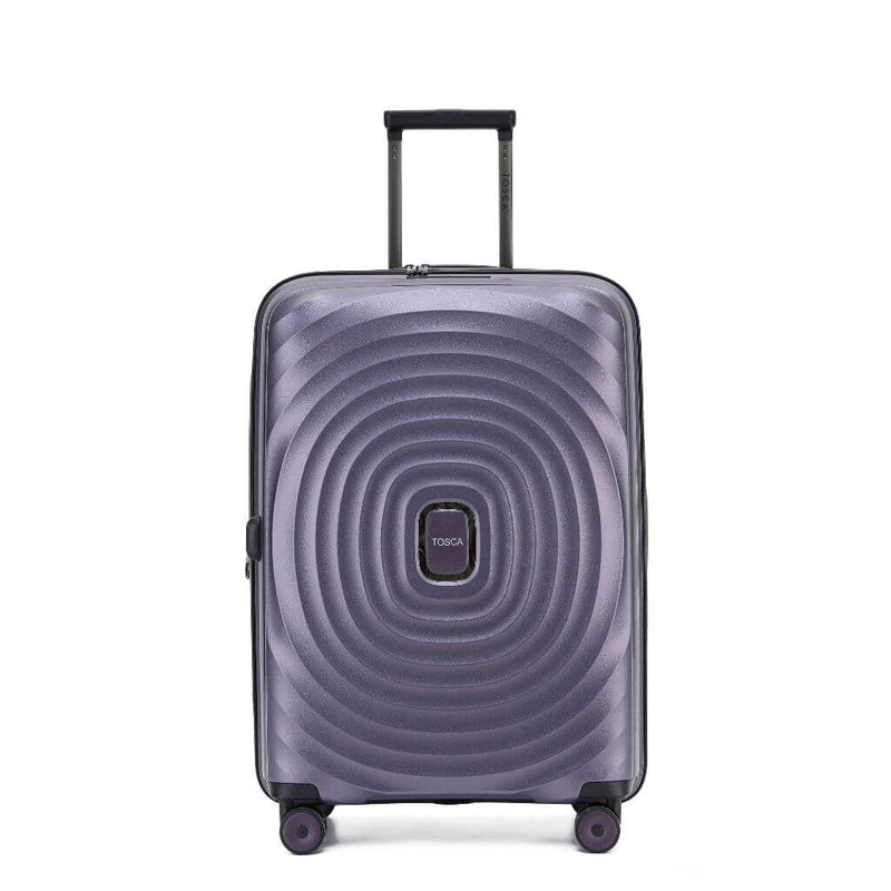 Tosca Eclipse Medium 67cm Hardsided 3.1kg Luggage - Purple - Love Luggage