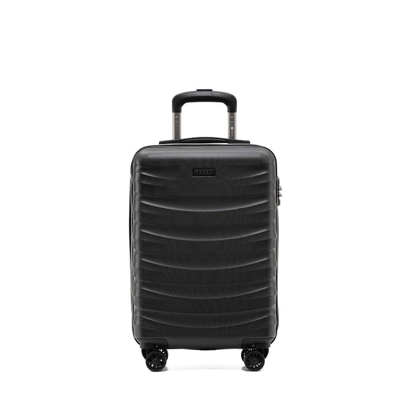 Tosca Interstellar Carry On 53cm Hardsided Suitcase - Black - Love Luggage
