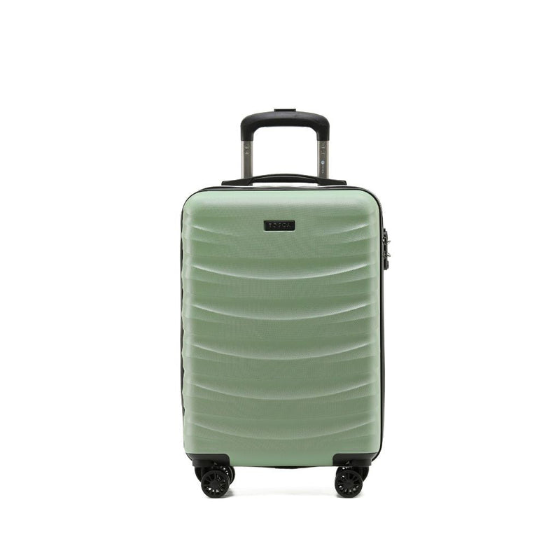 Tosca Interstellar Carry On 53cm Hardsided Suitcase - Green - Love Luggage