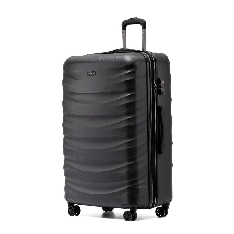 Tosca Interstellar Large 78cm Hardsided Suitcase - Black - Love Luggage