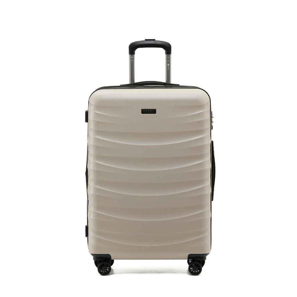 Tosca Interstellar Medium 68cm Hardsided Suitcase - Cobblestone - Love Luggage
