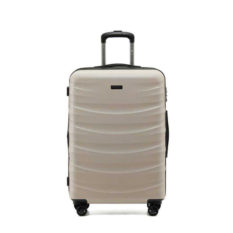 Tosca Interstellar Medium 68cm Hardsided Suitcase - Cobblestone - Love Luggage