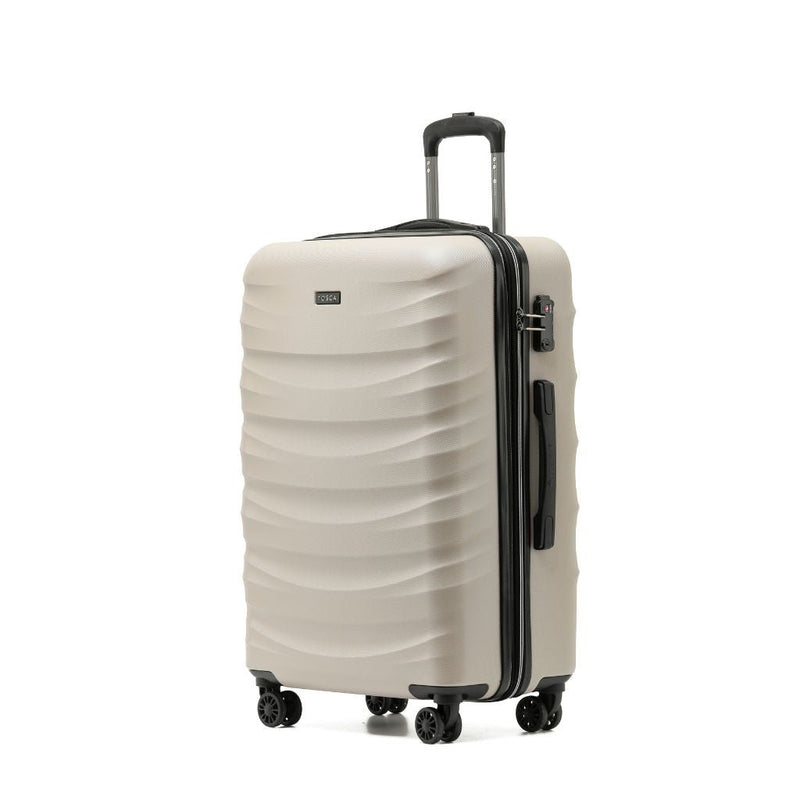 Tosca Interstellar Medium 68cm Hardsided Suitcase - Cobblestone - Love Luggage