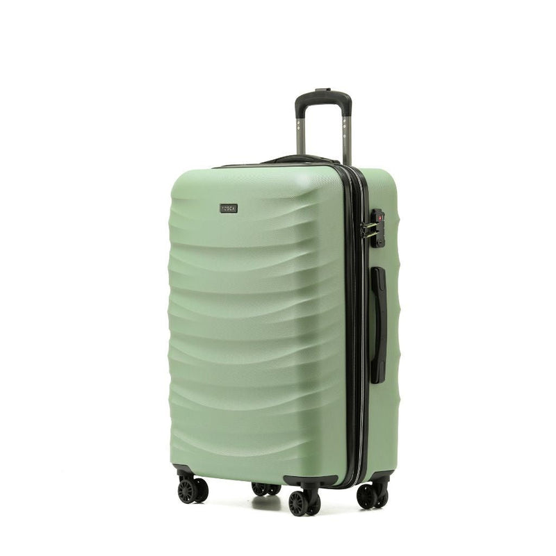 Tosca Interstellar Medium 68cm Hardsided Suitcase - Green - Love Luggage