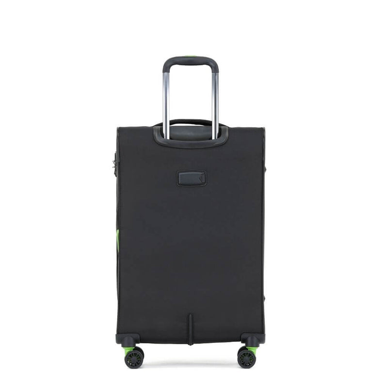 Tosca Max Lite 3.0 Softsided 2.6Kg Medium Suitcase - Black - Love Luggage