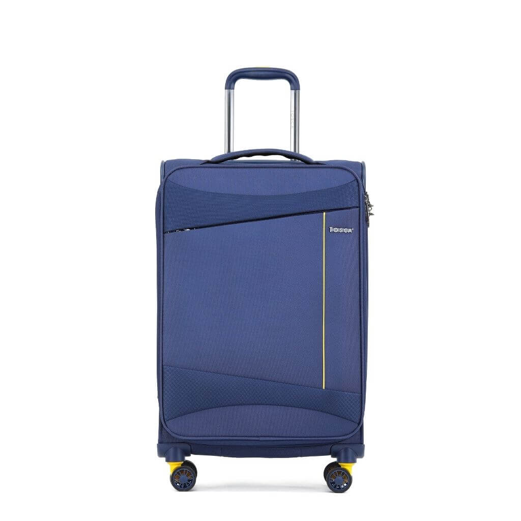 Tosca Max Lite 3.0 Softsided 2.6Kg Medium Suitcase - Navy - Love Luggage