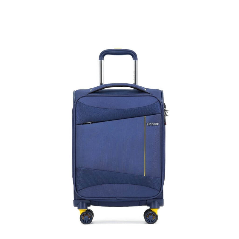 Tosca Max Lite 3.0 Softsided 3 Piece Suitcase Set - Navy - Love Luggage