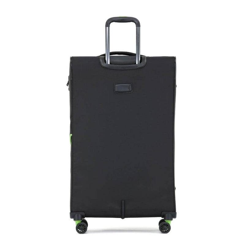 Tosca Max Lite 3.0 Softsided 3.1Kg Large Suitcase - Black - Love Luggage